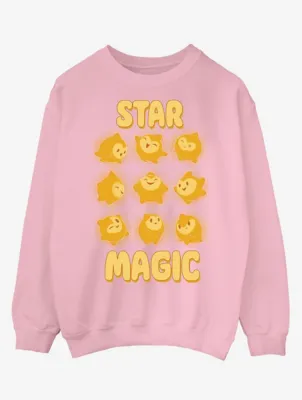 NW2 Wish Magic Star Tile Kids Pink Printed Sweatshirt | Kids | George at ASDA