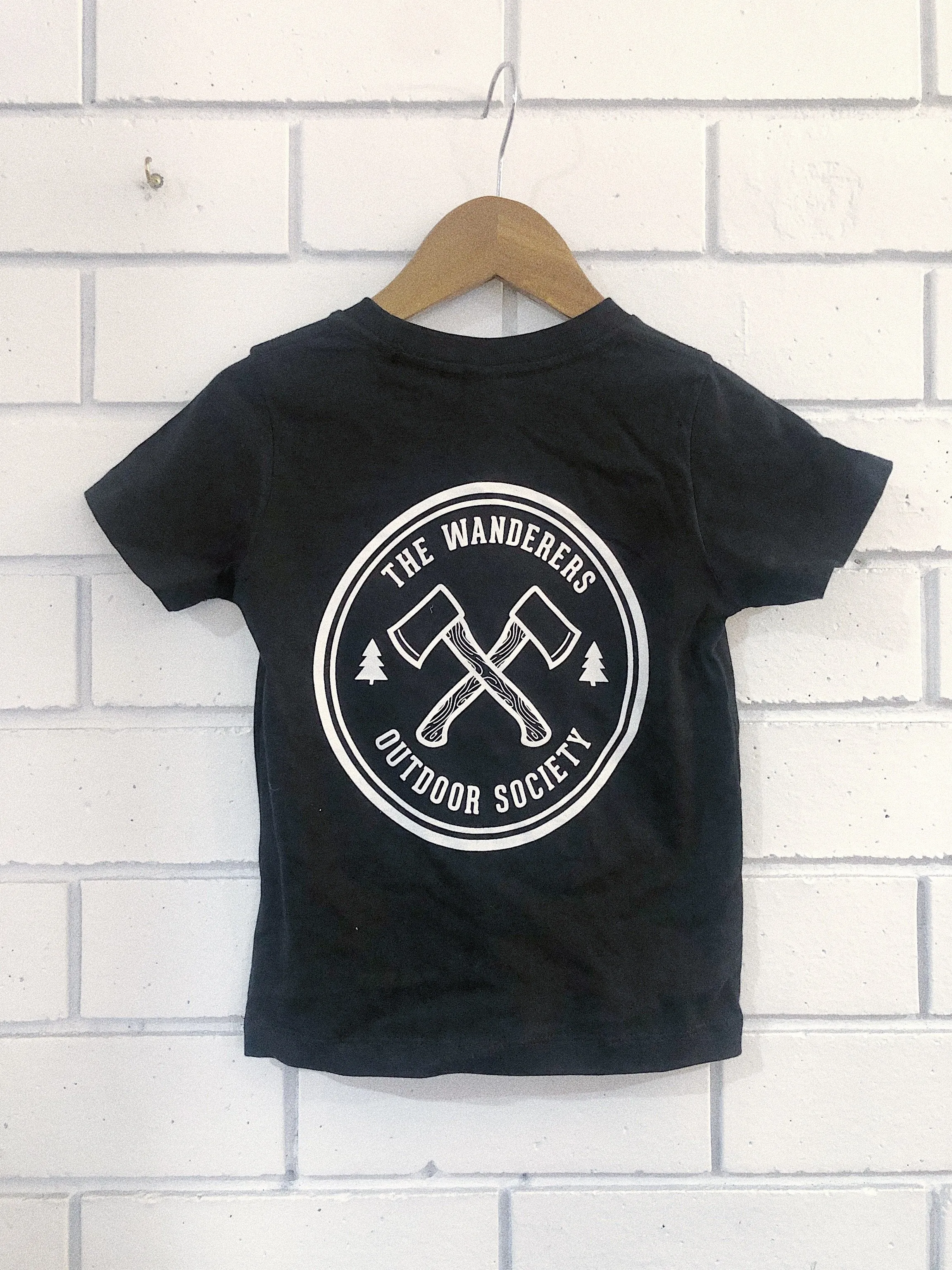 Outdoor Society Kids Tee - Black