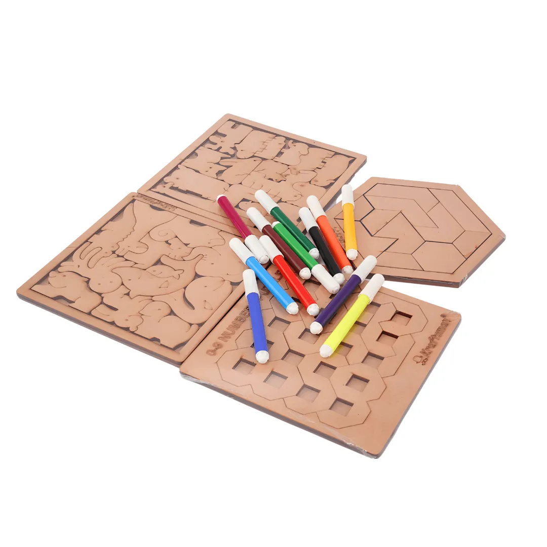 Colouring Animal Puzzle for Kids-Pack of 1