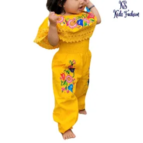 Palazzo Bordado de Niña KS-79410 - Embroidered Jumper for kids