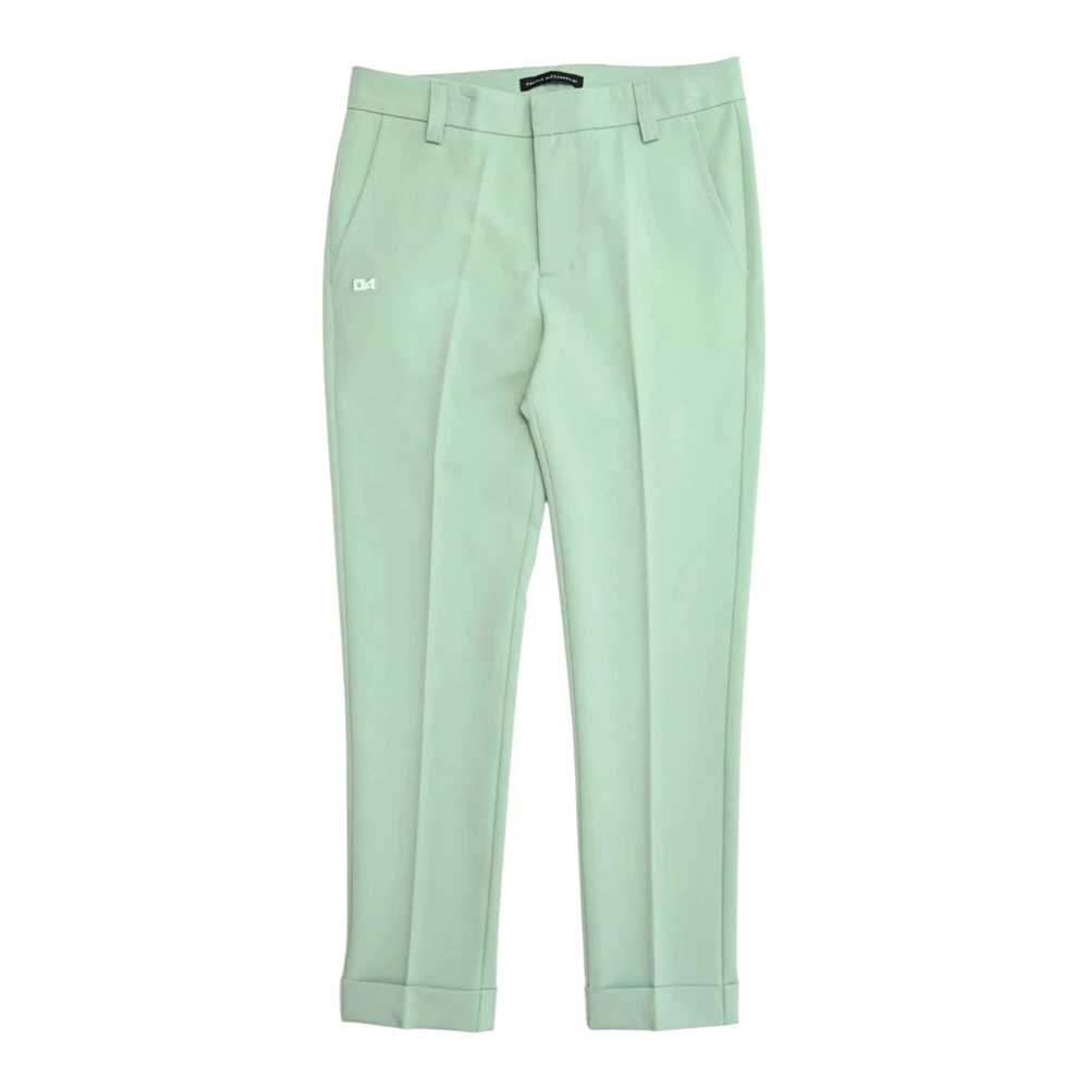 Pastel Green Classic Cigarette Pants