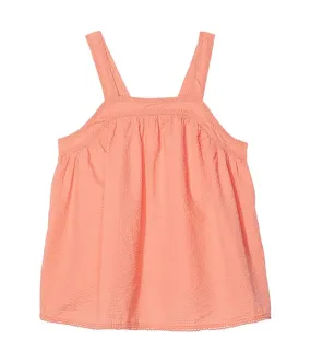 PEEK Palm Embroidered Trim Top (Toddler/Little Kids/Big Kids)