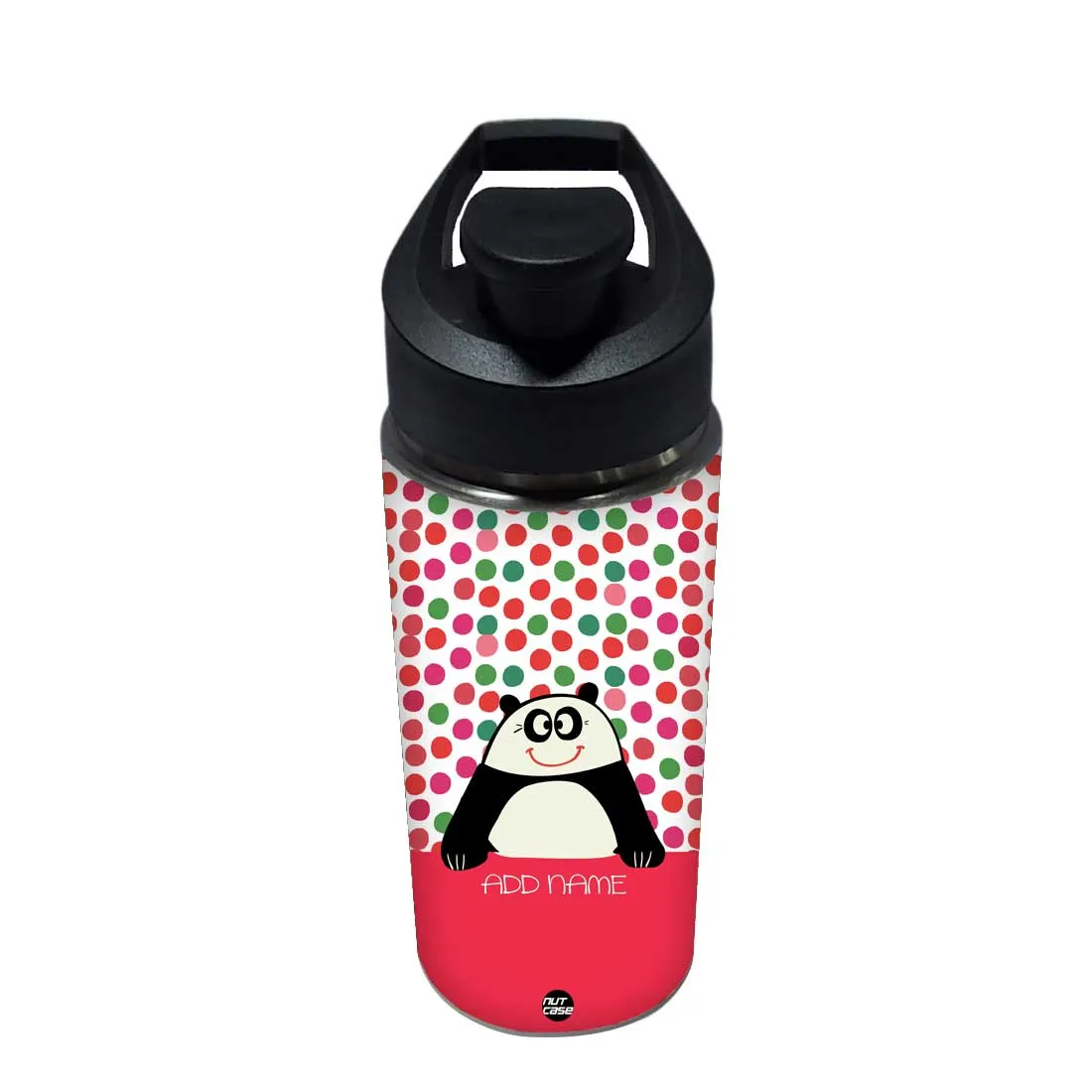 Personalized Sipper Bottle For Kids - Cute Panda