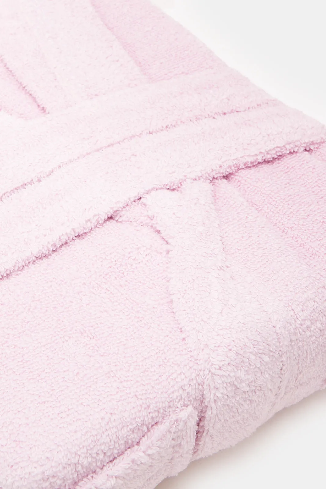 Pink Hooded Kids Bathrobe