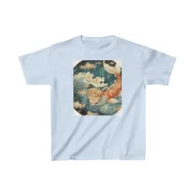 Kids Heavy Cotton Tee Pisces Zodiac