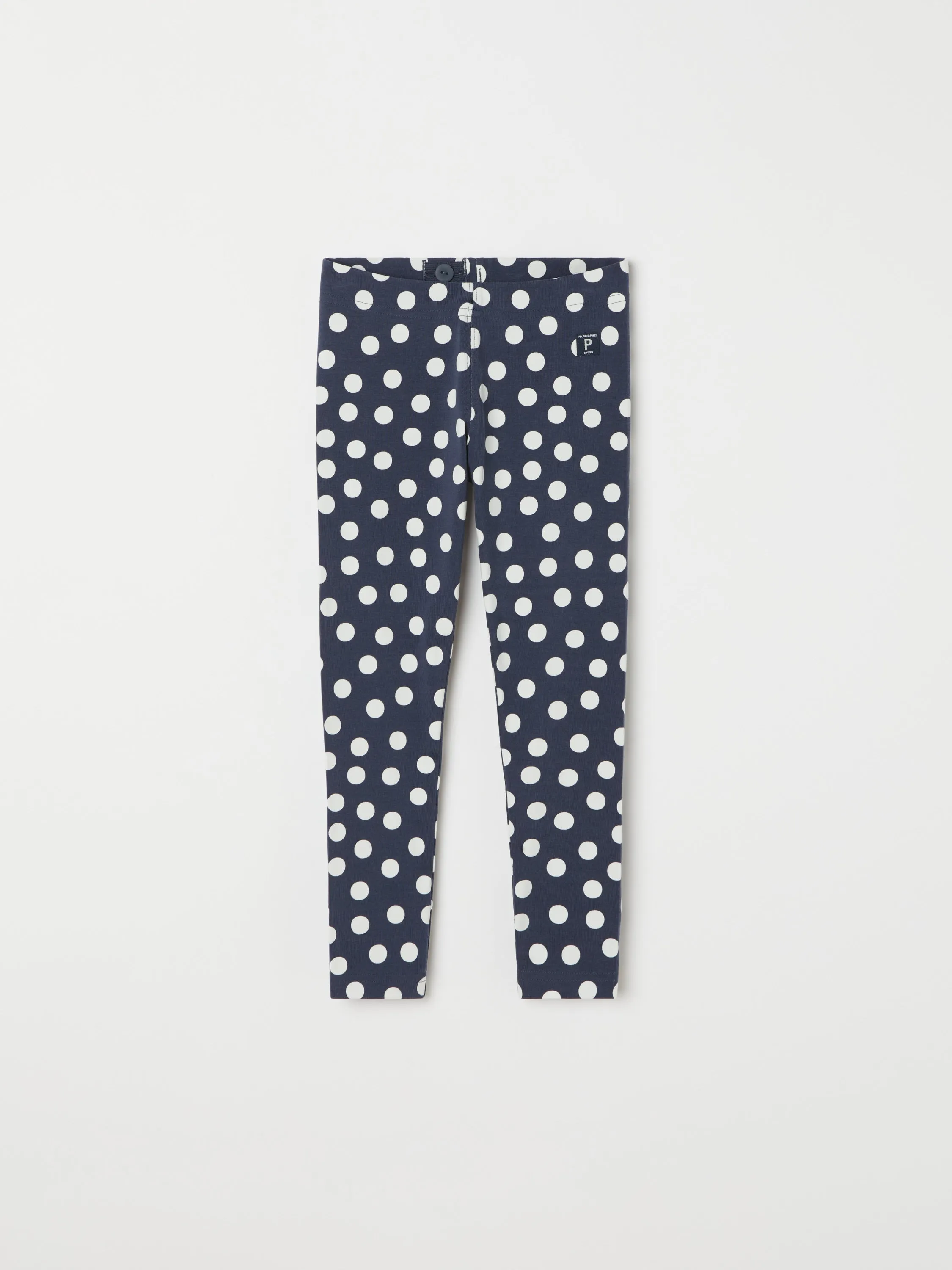 Polka Dot Print Kids Leggings