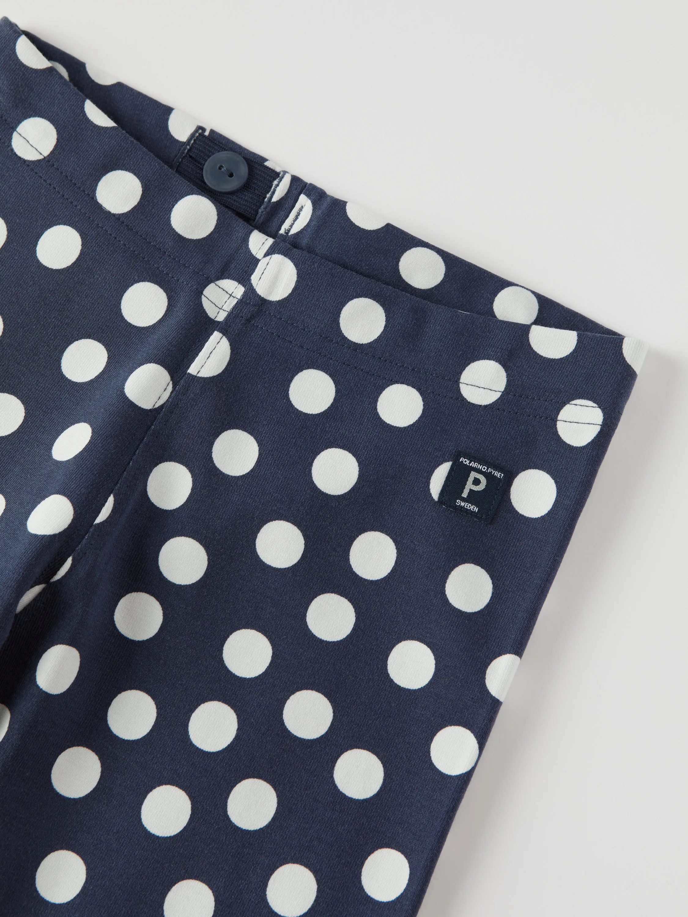 Polka Dot Print Kids Leggings