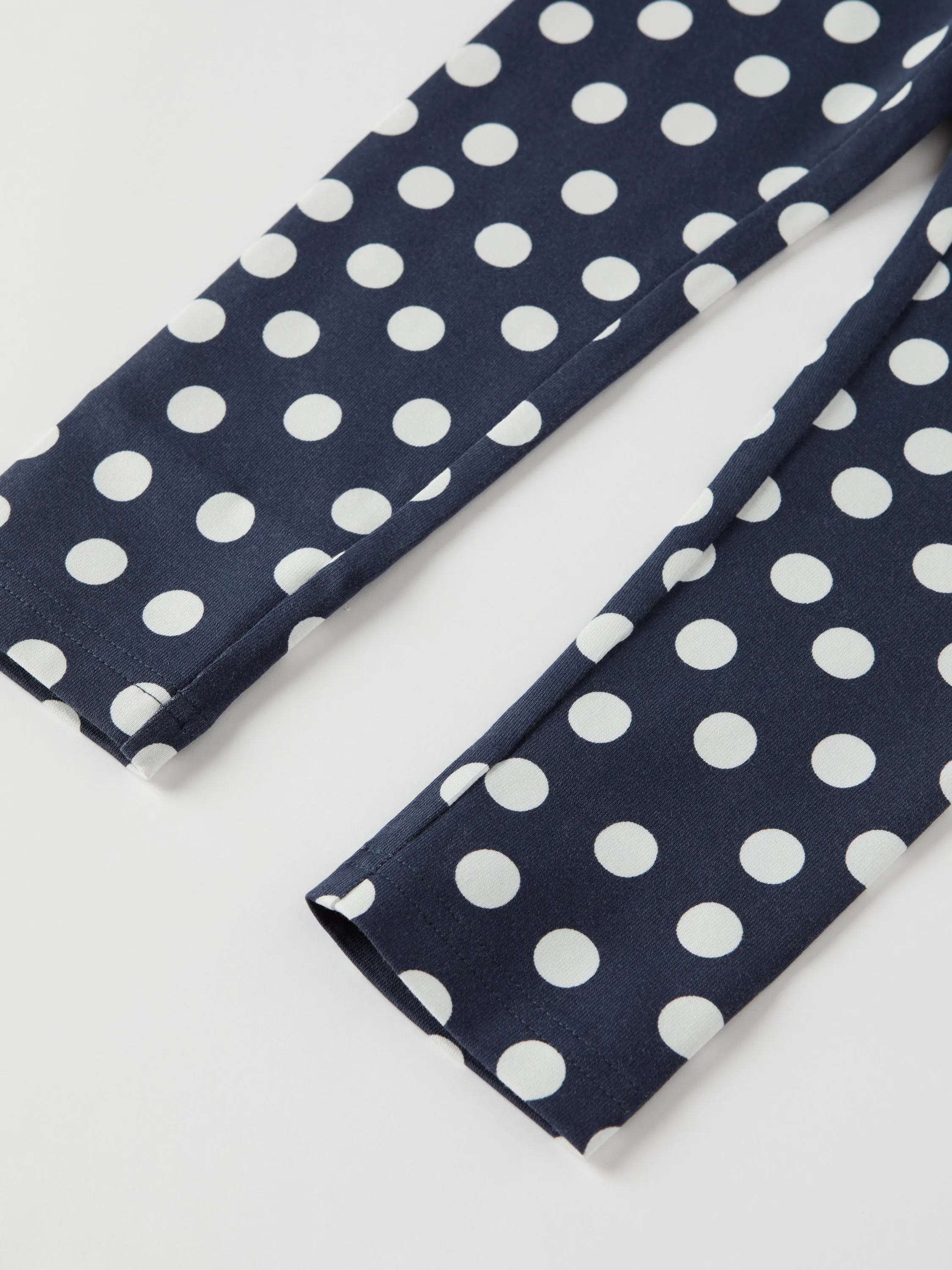 Polka Dot Print Kids Leggings