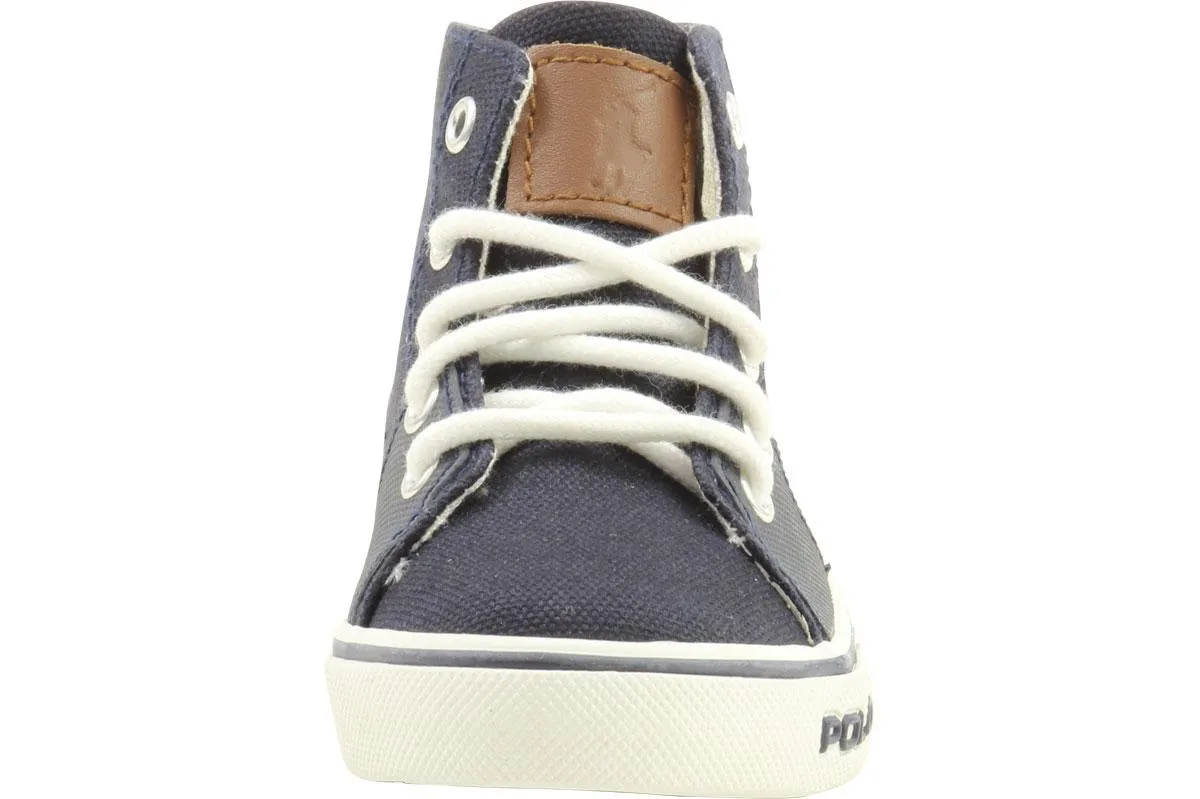 Polo Ralph Lauren Kids Cantor Mid Lace-Up Sneakers