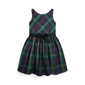 Polo Ralph Lauren Kids Plaid Fit-and-Flare Dress (Big Kids)