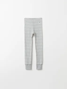 PO.P Striped Kids Leggings