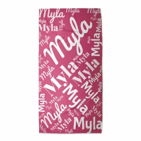 Kids Personalized Name Beach Towels (42 inches) PRE-ORDER