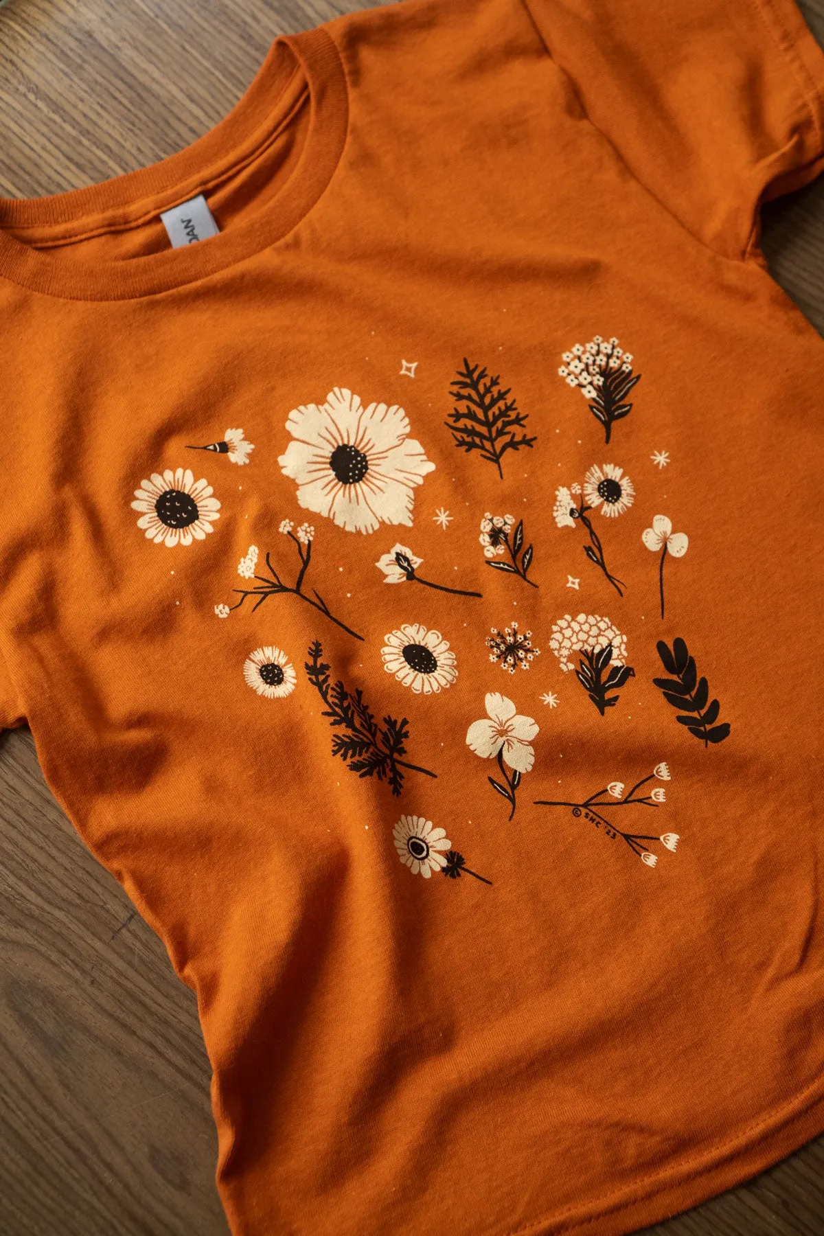 Pressed Flowers Kids T-Shirt