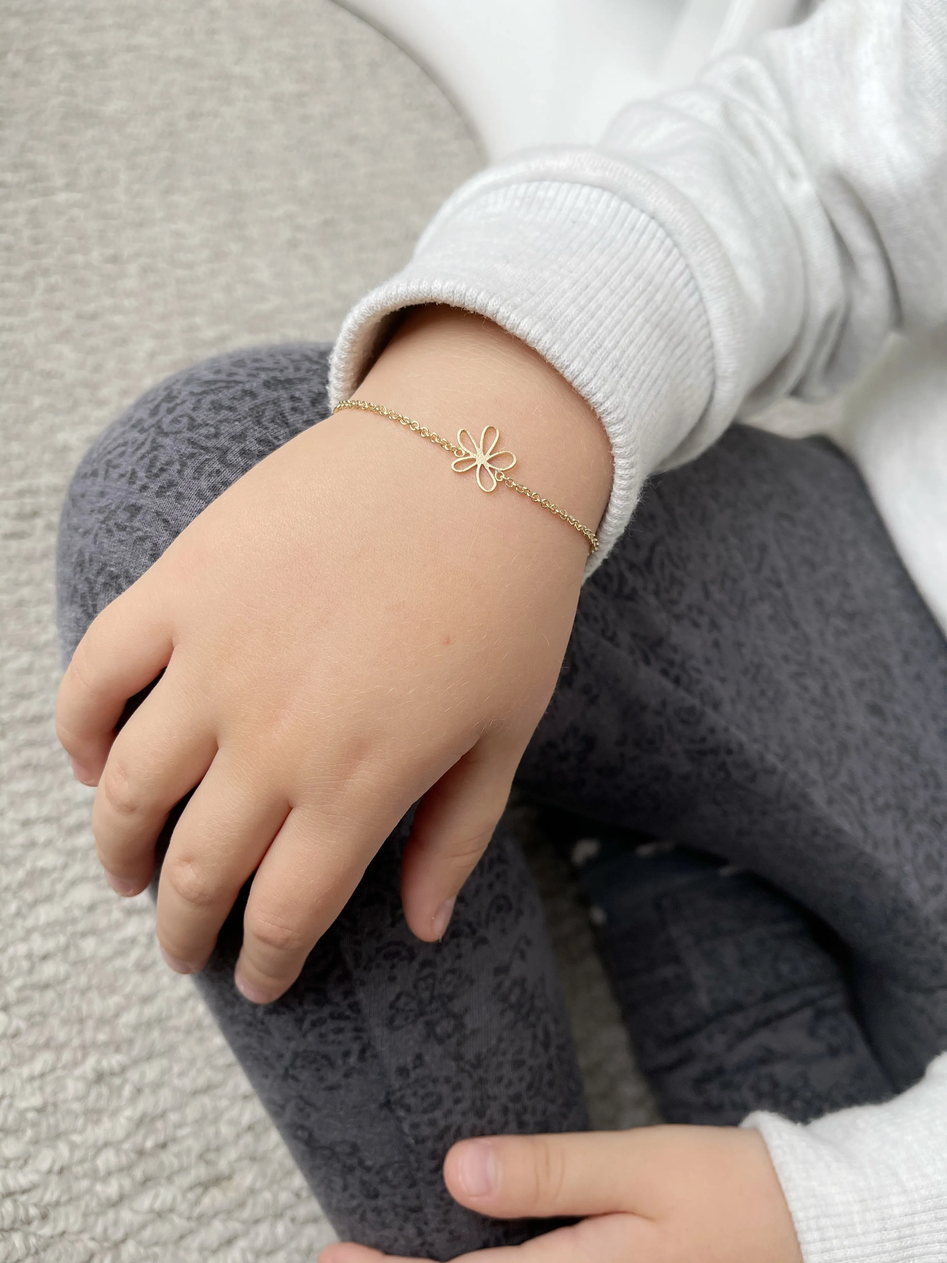 Pulsera Kids Daisy Gold