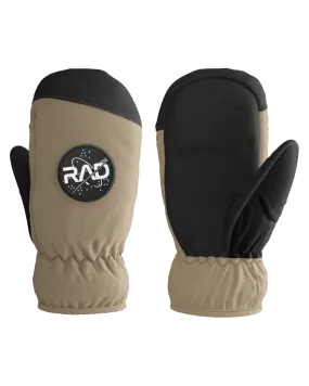 RAD Junior Mitten 3 Space Khaki | Snow Mitts Kids | Snow Skiers Warehouse