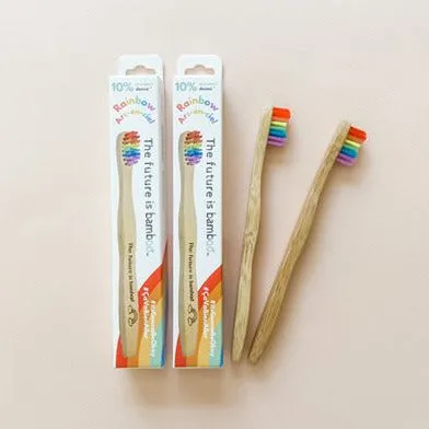 Colorful Children's Bamboo Toothbrushes