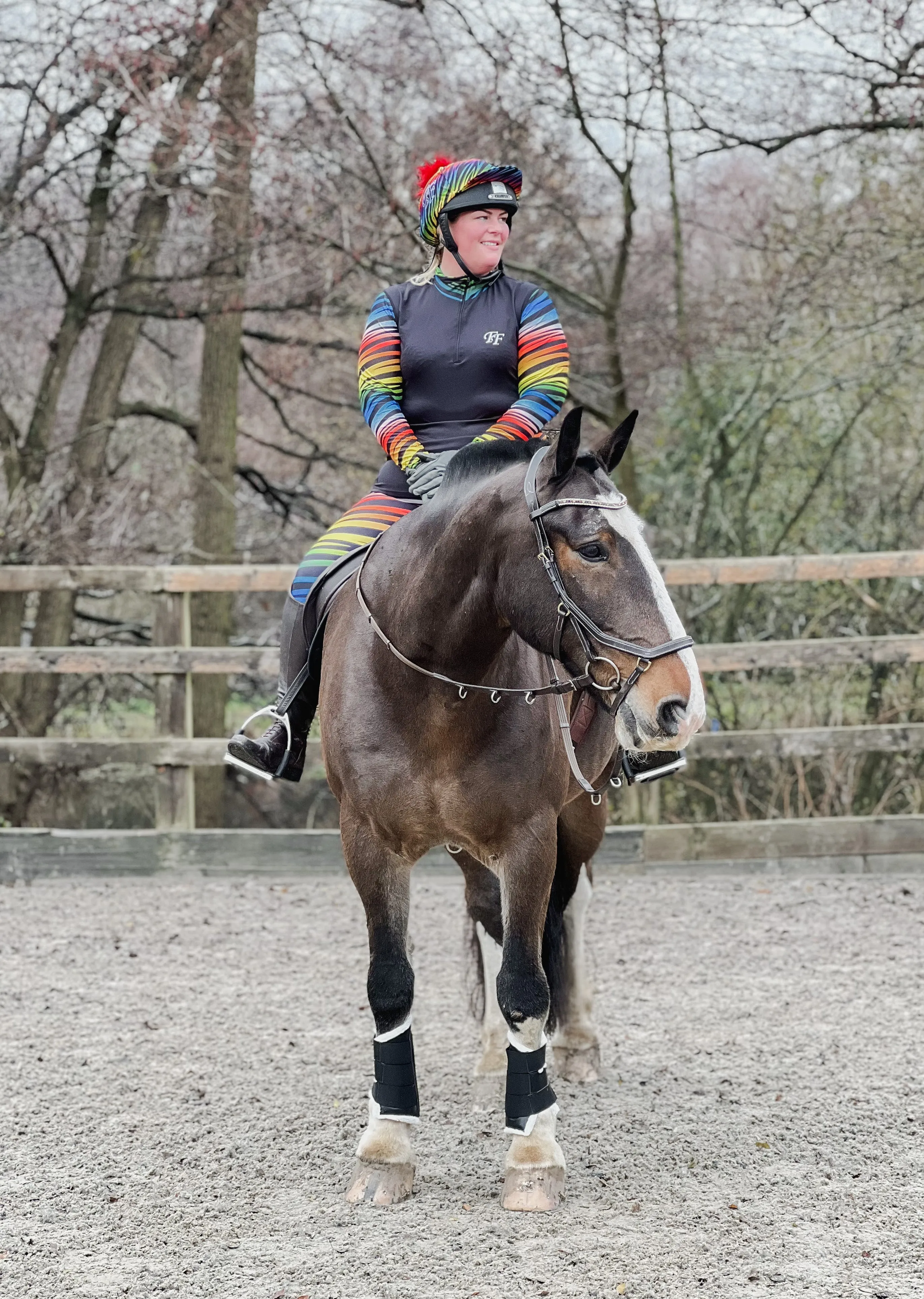 Rainbow Zebra Base Layers - Kids