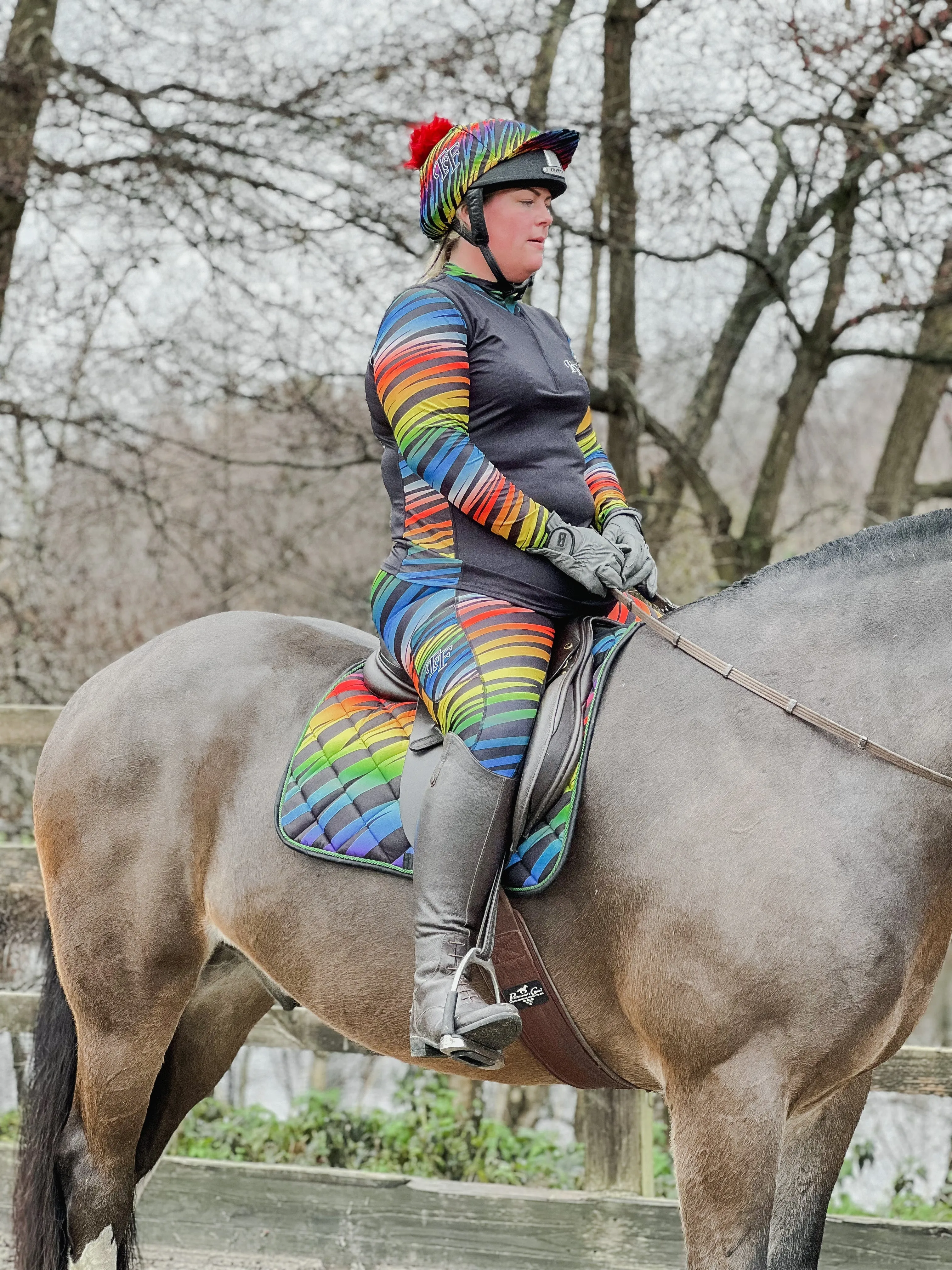 Rainbow Zebra Base Layers - Kids