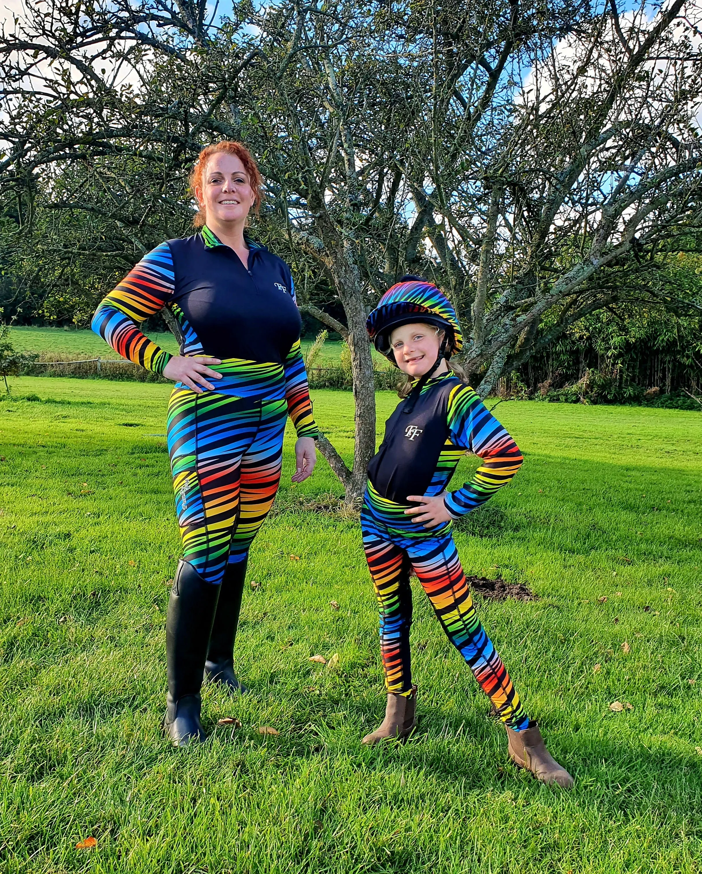 Rainbow Zebra Base Layers - Kids