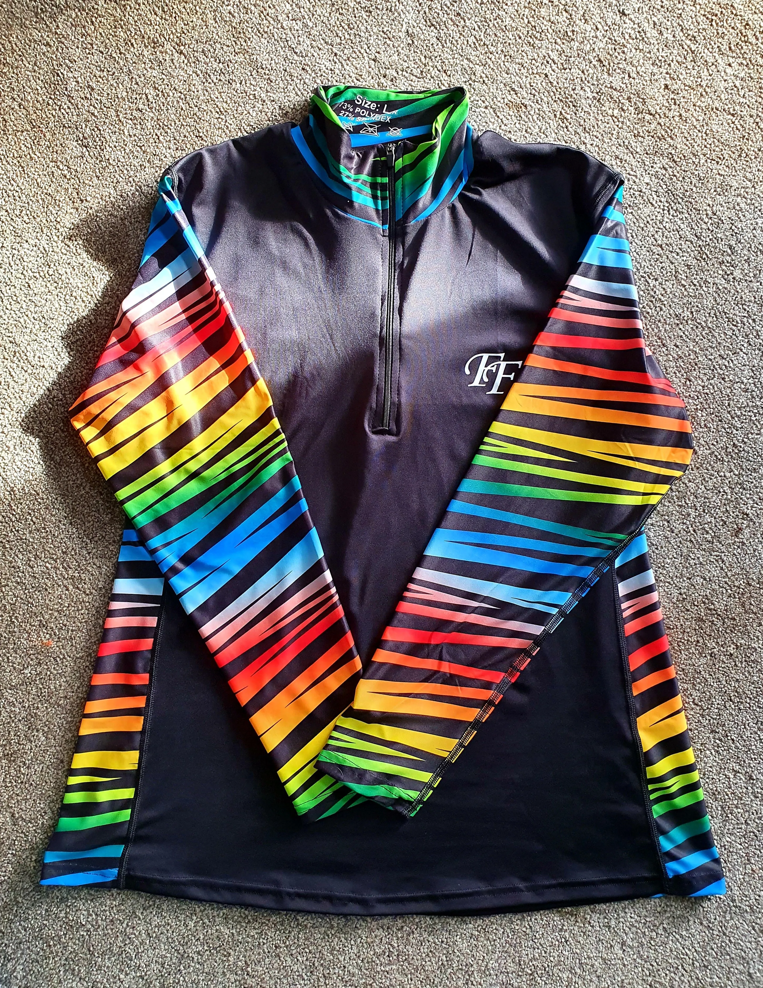 Rainbow Zebra Base Layers - Kids