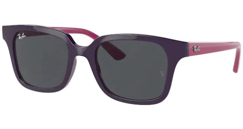 Ray Ban RJ9071S 702187 Sunglasses Youth Kids Purple/Dark Grey 48-18-130