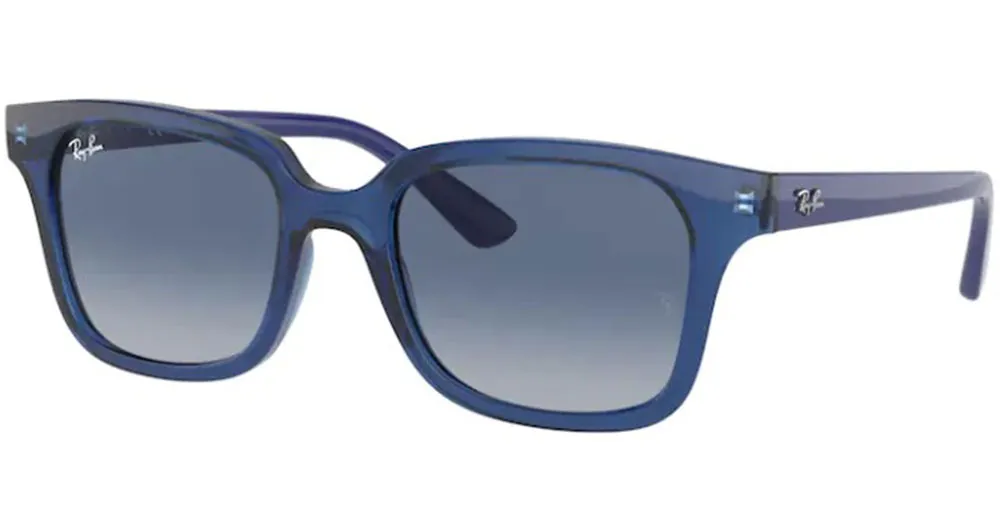 Ray Ban RJ9071S 70624L Sunglasses Youth Kids Transparent Blue/Blue Gradient 48m