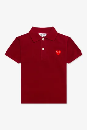 Red Play Shirt (Burgundy) Kids