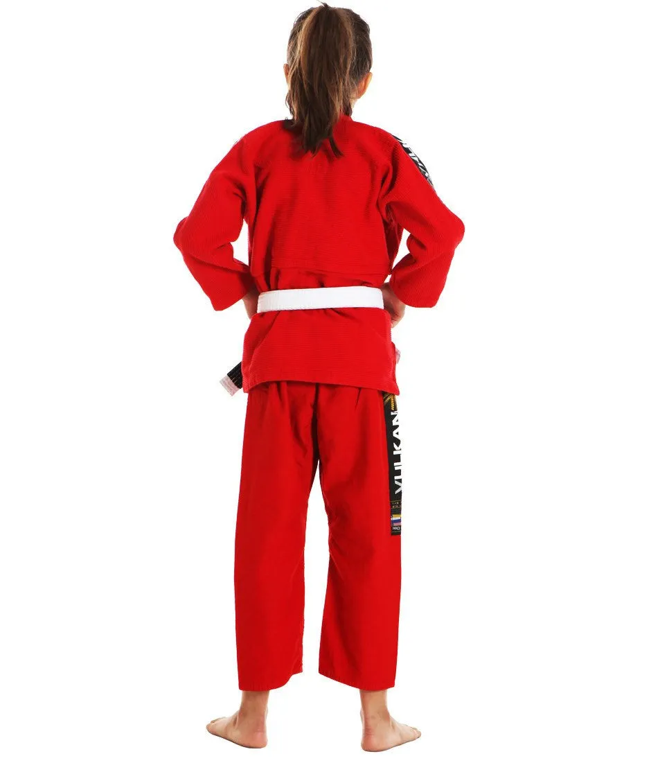 Red Jiu Jitsu Gi for Kids