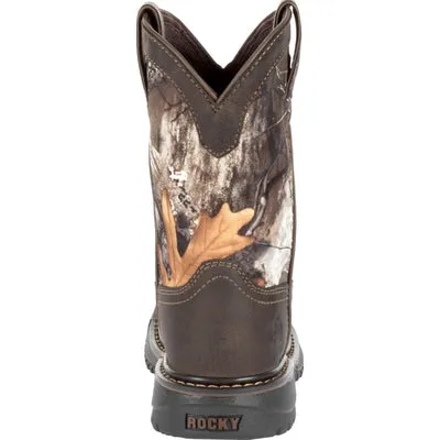 ROCKY KIDS' RIDE FLX WATERPROOF WESTERN BOOT RKW0258C