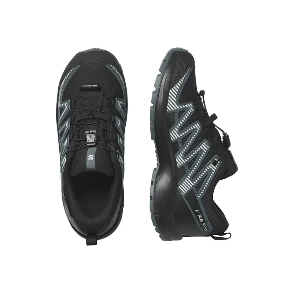 SALOMON XA PRO V8 CSWP JR BLACK - KIDS