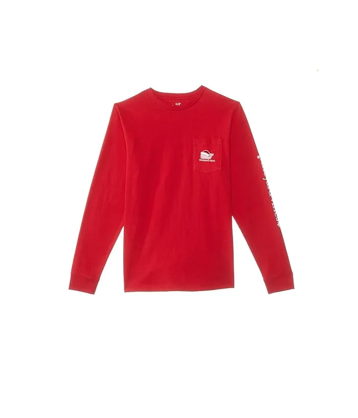 Santa Long Sleeve Tee for Vineyard Vines Kids