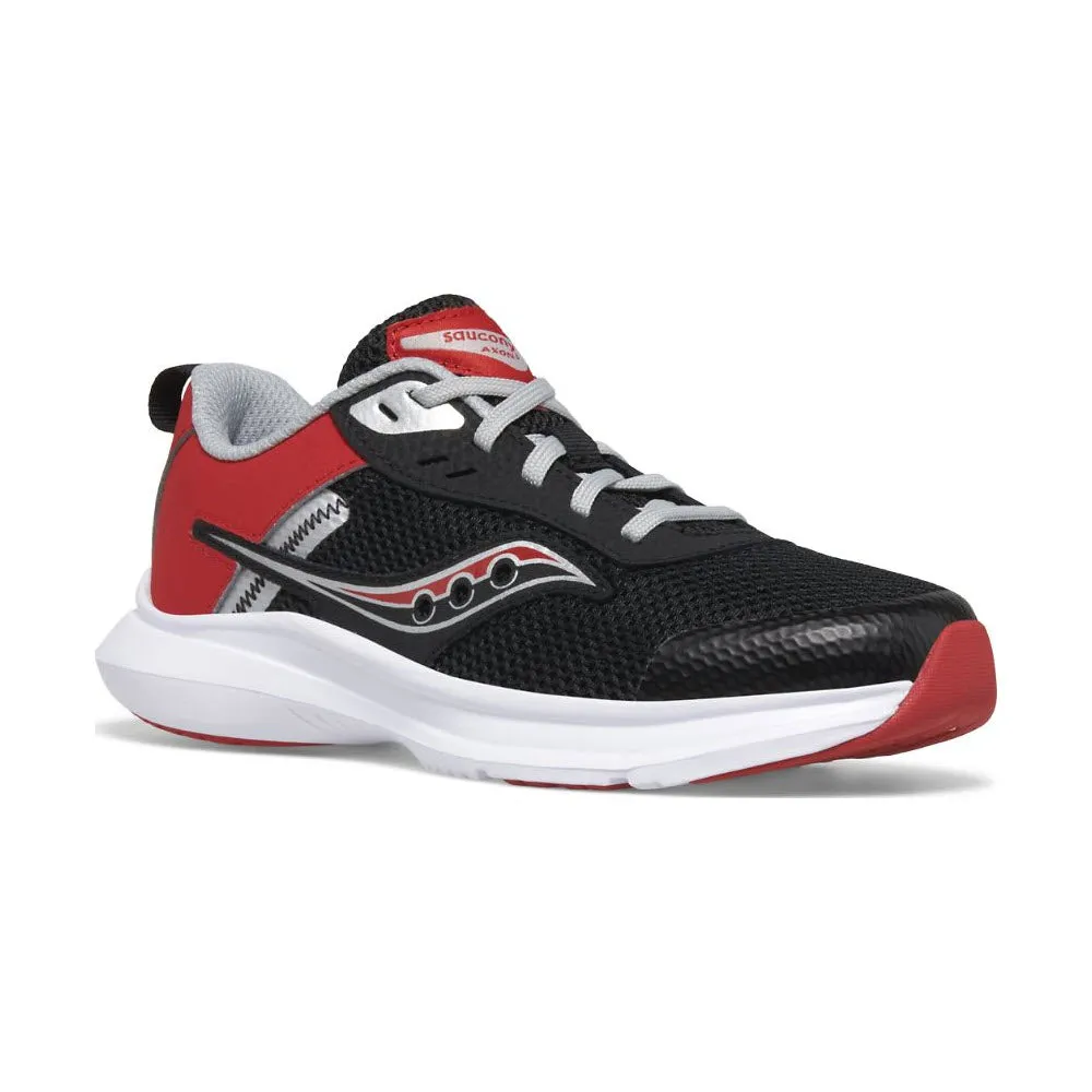 SAUCONY AXON 3 INFRARED/BLACK - KIDS