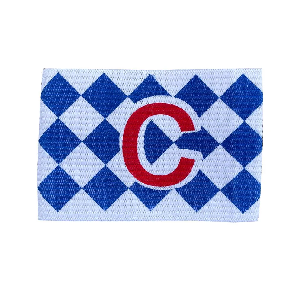 White Blue Senior Diamond Captain's Armband