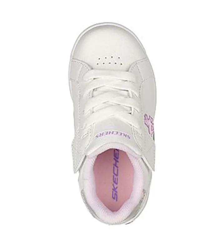 skechers e-pro td kids white pink