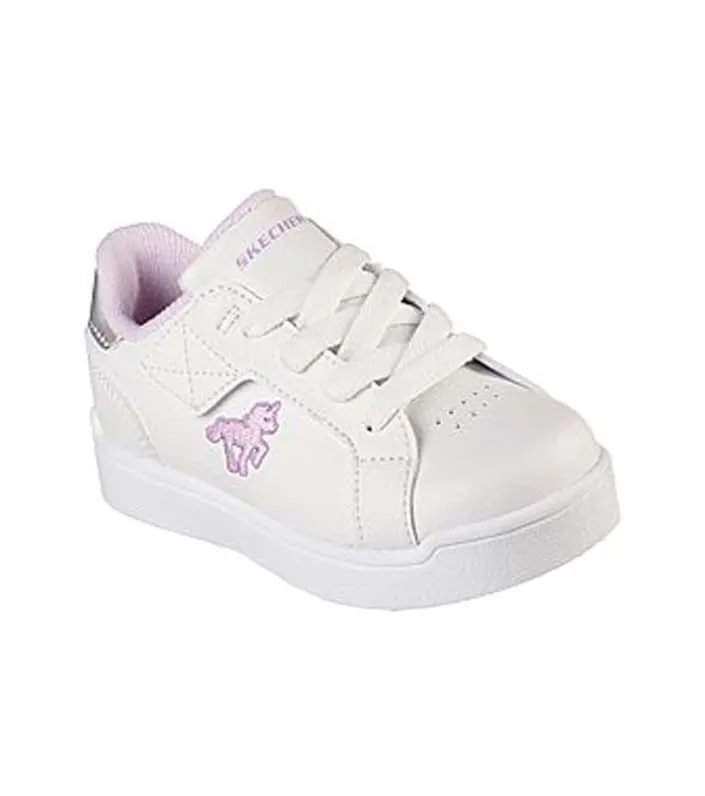 skechers e-pro td kids white pink