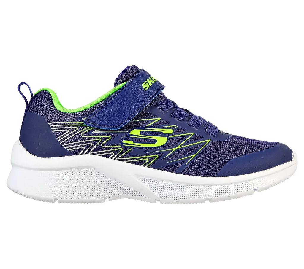 Skechers KIDS MICROSPEC TEXLOR Navy/Lime