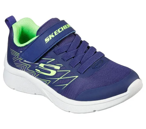 Skechers KIDS MICROSPEC TEXLOR Navy/Lime