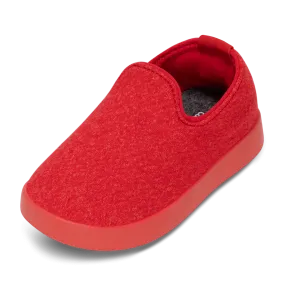 Smallbirds Wool Loungers - Little Kids - Bloom Red (Bloom Coral Sole)