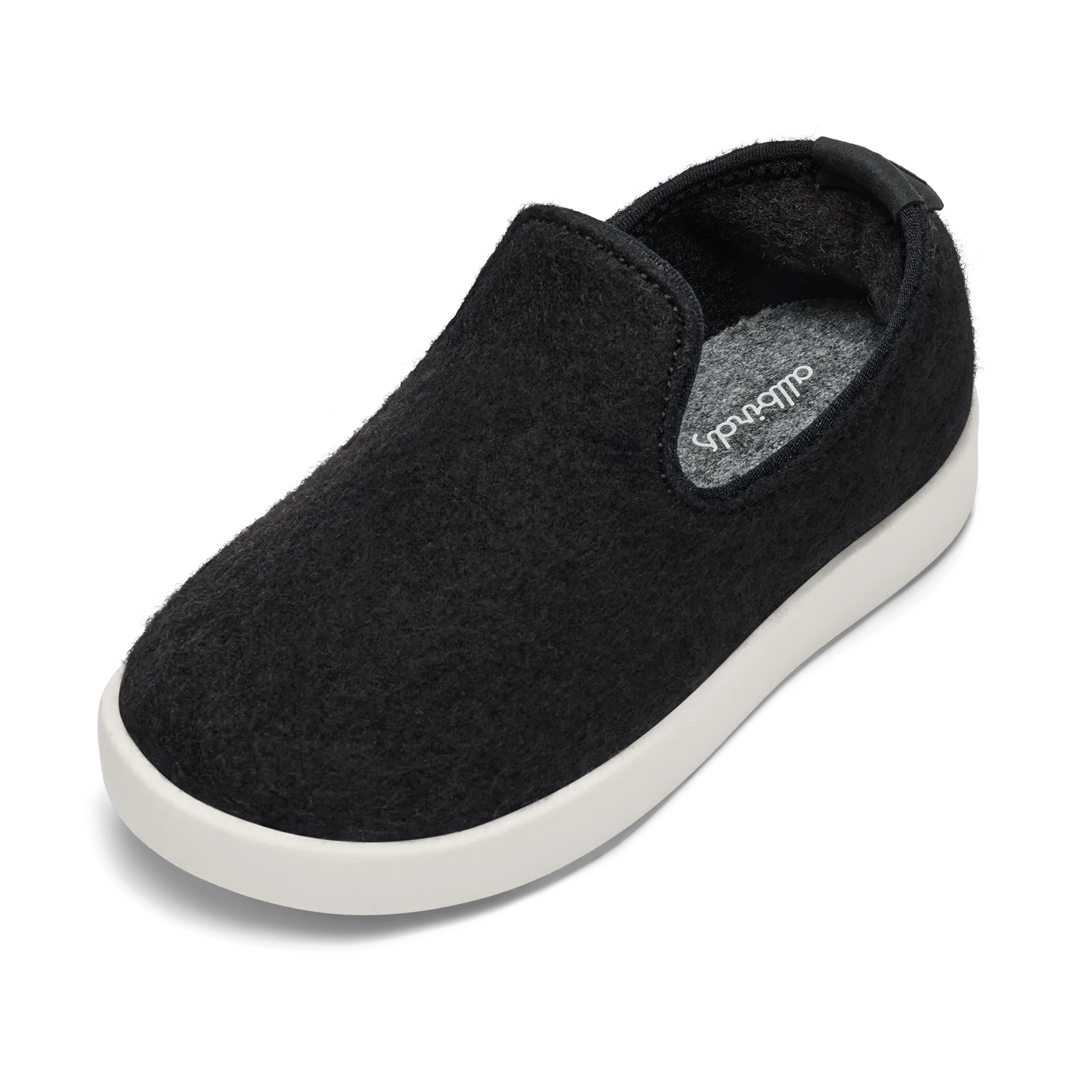 Smallbirds Wool Loungers - Little Kids - Natural Black (Blizzard Sole)