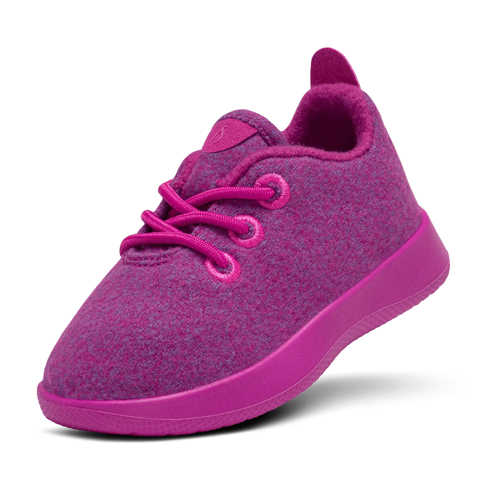 Smallbirds Wool Runners - Little Kids - Bloom Pink (Bloom Pink Sole)