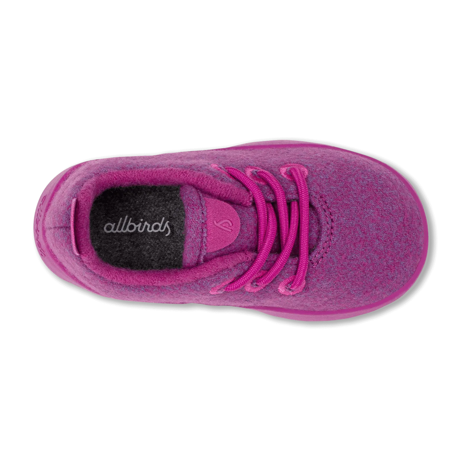 Smallbirds Wool Runners - Little Kids - Bloom Pink (Bloom Pink Sole)