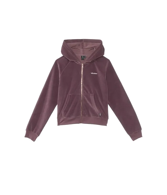 Soft Velour Zip Fleece by Volcom for Kids