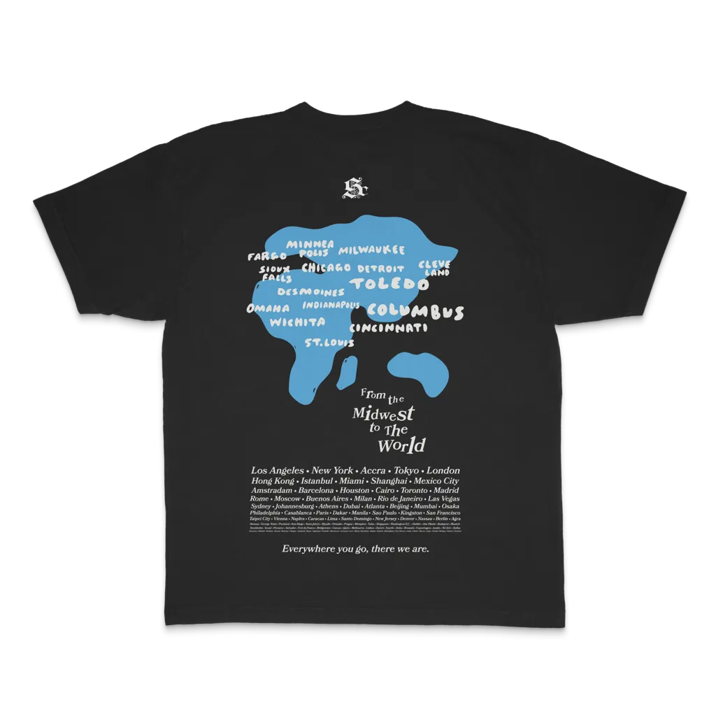 Sole Classics x Midwest Kids Worldwide T-Shirt 'Black'