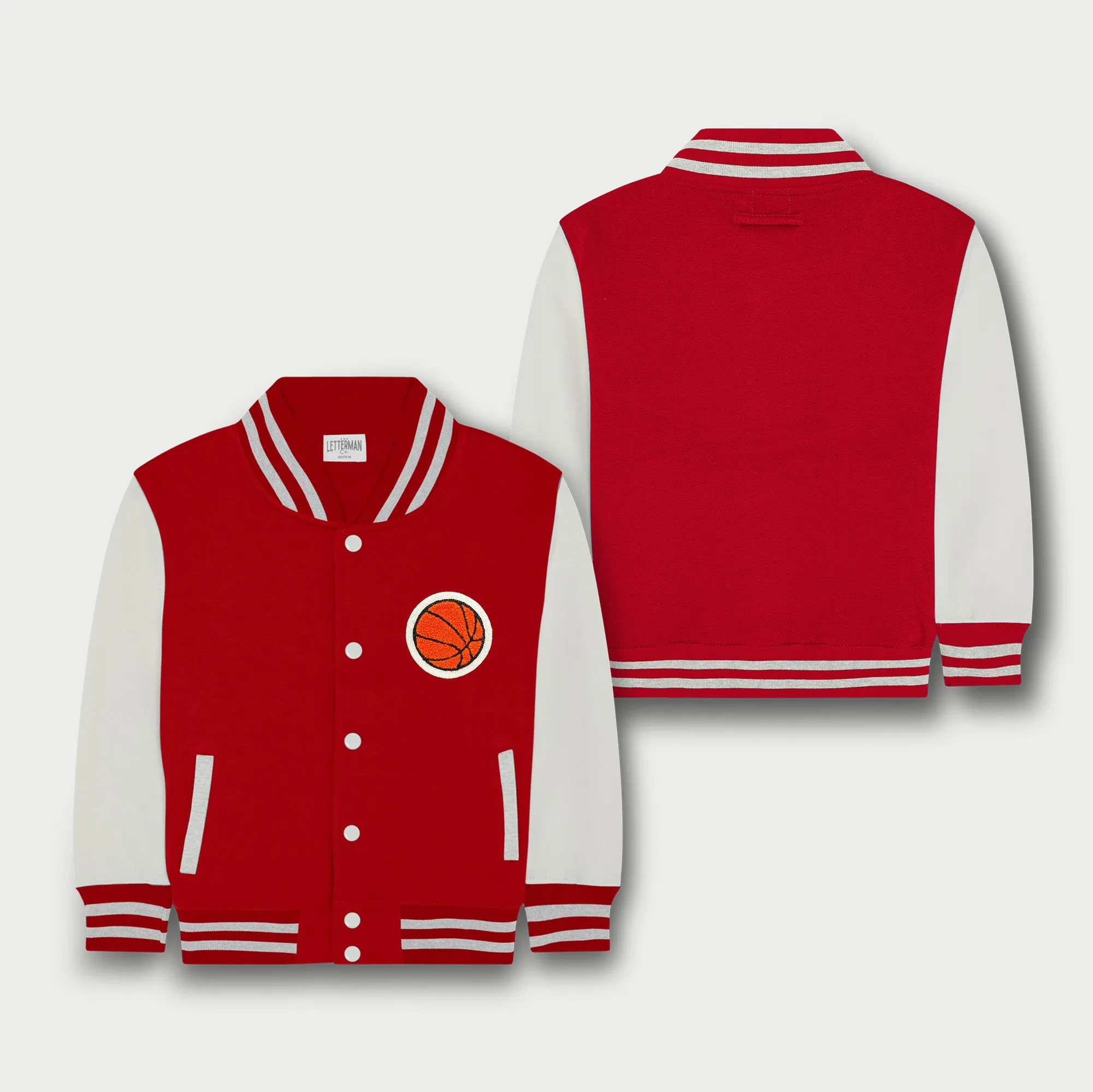 Sports Activity Kids Sweatshirt Varsity Jacket