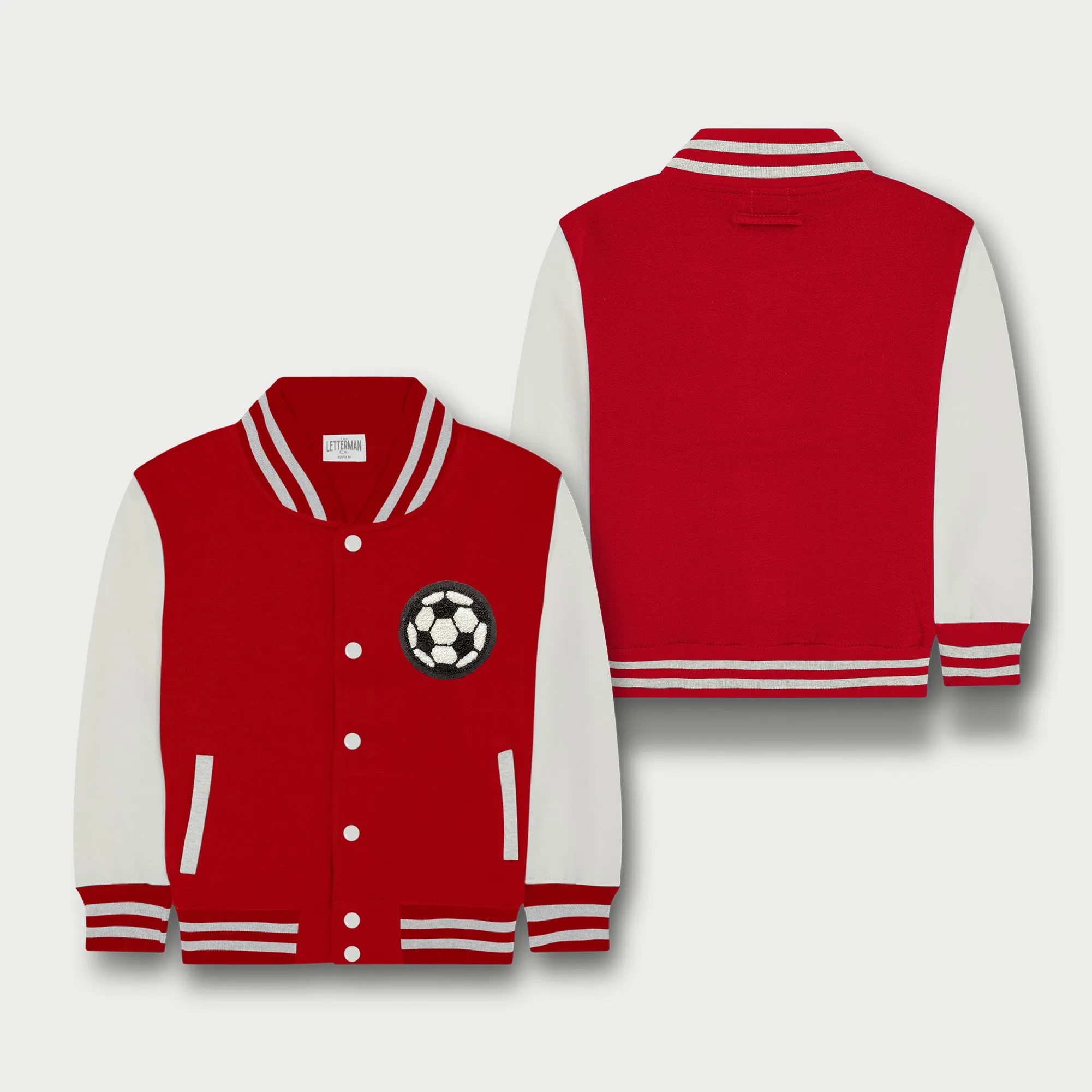 Sports Activity Kids Sweatshirt Varsity Jacket