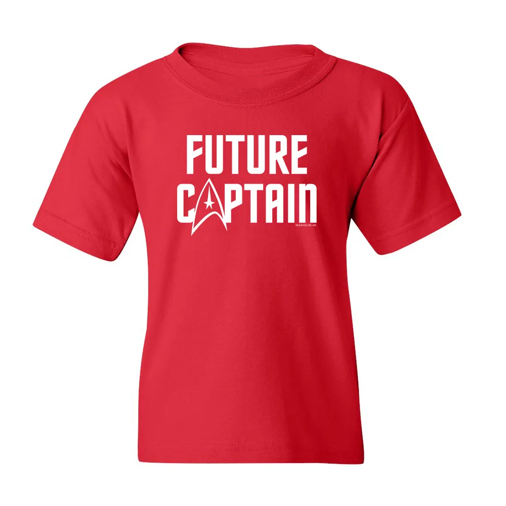 Star Trek: The Original Series Future Captain Kids Short Sleeve T-Shirt