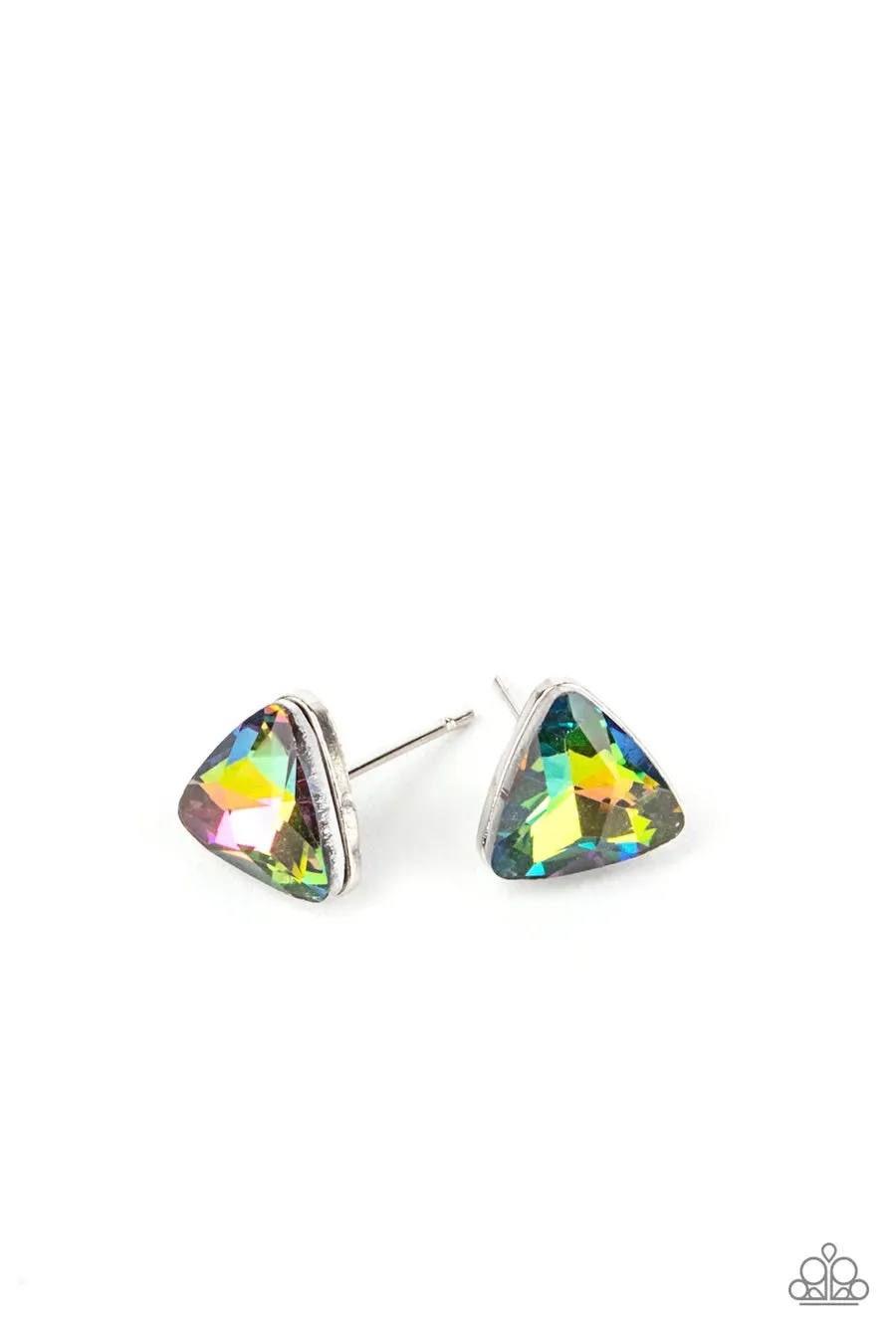 Starlet Shimmer Triangle Multi Earrings