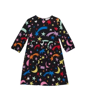 Stella McCartney Kids Shooting Stars Dress with Frills