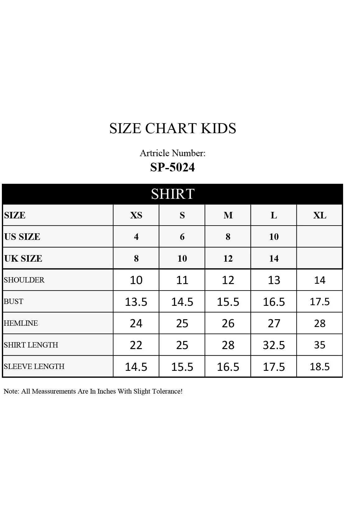 Stitched Khaddar Shirt For Kids