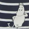 Stripe Moomin Appliqué Kids leggings